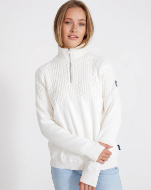 Klara T-Neck WP-Off White