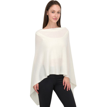 Luxe Cashmere Topper-Cloud Dancer