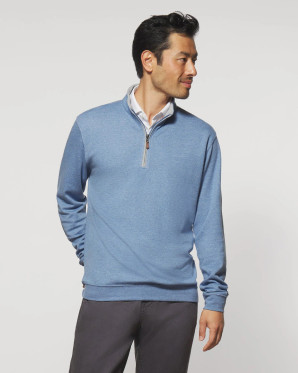 Sully 1/4 Zip Pullover - Laguna Blue