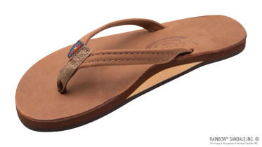 Women's Premier Leather Narrow Sandal-Redwood
