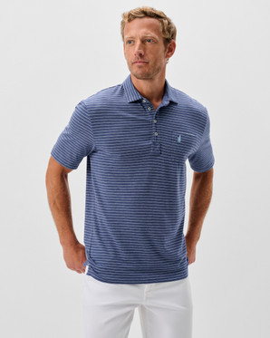 Original 4-Button Polo-Ryan-Ocean Cloud