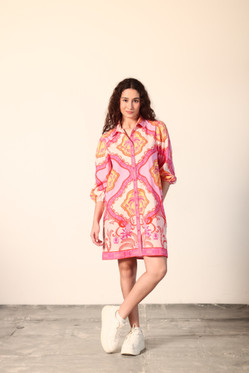 Ava Dress-Palm Mirage