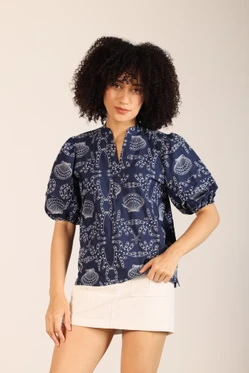 Mia Top - Navy