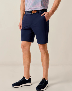 Fusion Knit Performance 9" Pull-On Short - Navy