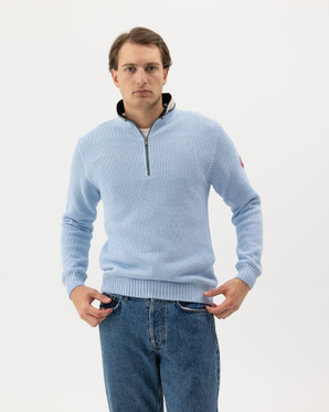 Classic Windproof 1/4 Zip - Pale Blue