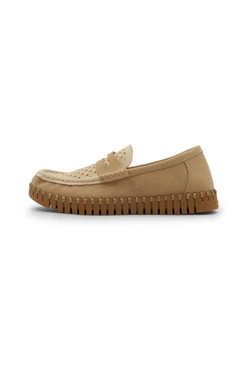 Tulip Penny Loafer- Latte