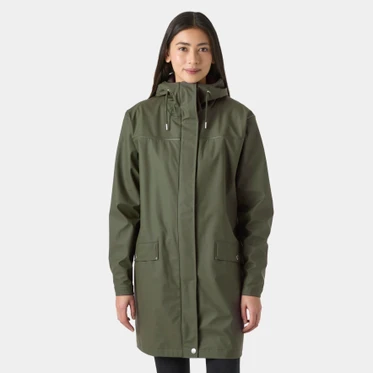 W Moss Rain Coat- Dark Jungle