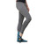 FitKicks Cross Over Leggings - Grey