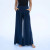 Women's Palazzo Pant-Navy