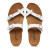 Women’s Tiogo Buckle Strap Thong Sandal-White