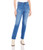 Raw Hem Straight Leg Jeans