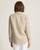 Coastalina Relaxed L/S Shirt-Natural