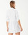 Shoreline Cotton Boyfriend Shirt-White