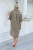Verona Linen Dress-Khaki