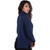 Luxe Cashmere Zip Back Top-Atlantic Deep