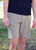 Rising Tide Hybrid Short- Taupe