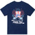Uncle Sam Crab Tee- Navy