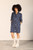 Alba Dress- Navy