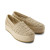 Valencia-Champagne Metallic Basket Weave