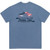 American Crab Tee-Blue Jean