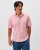 Printed Mesh Short Sleeve Button Down Shirt - Breck Printed Solid Knit-Snapper