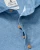 Printed Mesh Short Sleeve Button Down Shirt - Breck Printed Solid Knit