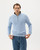 Classic Windproof 1/4 Zip - Pale Blue