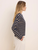 Soft Stripe Tee- Indigo Multi