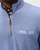 Flame Stitch Quarter Zip-Cloudburst