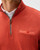 Flame Stitch Quarter Zip-Tangerine