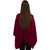Luxe Cashmere Topper - Cherry