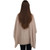 Luxe Cashmere Poncho - Lightweight Beige