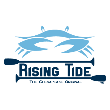 Rising Tide Fishing Rod Tee - Ocean Blue - Chesapeake Bay Outfitters