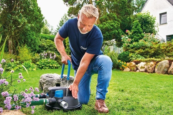 convenient pond cleaning