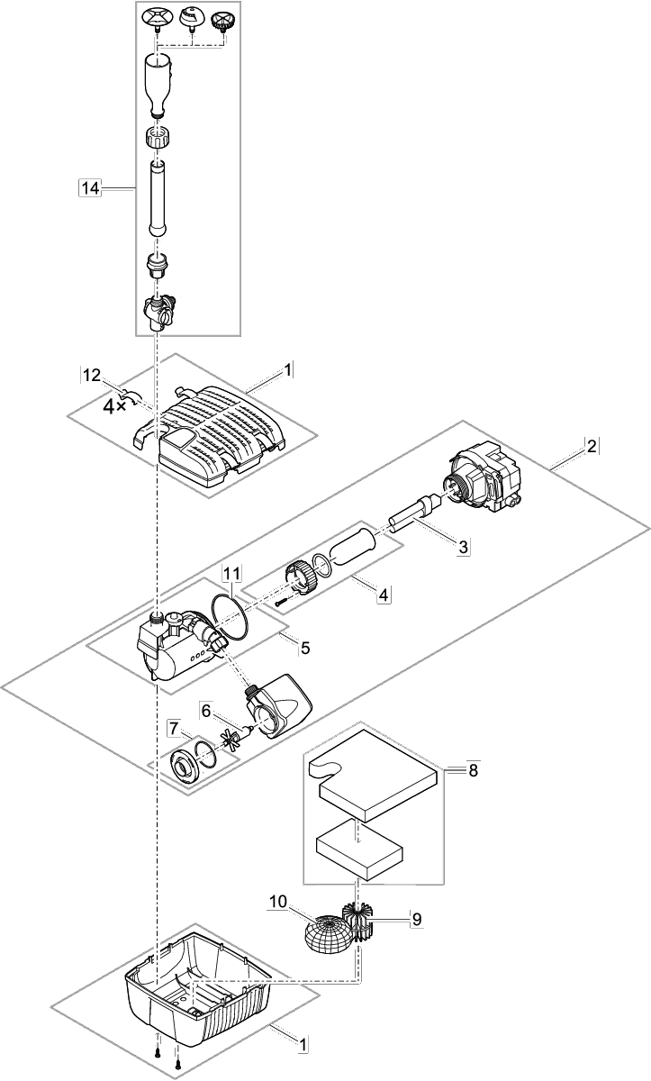 filtral spare parts