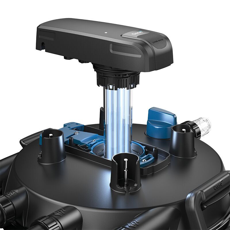 twin uv bulbs in new oase filtoclear 60000 and 90000 models