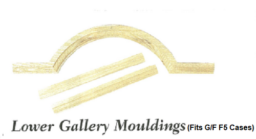 Lower Gallery Mouldings - (LGM) OUT OF STOCK IN CHERRY