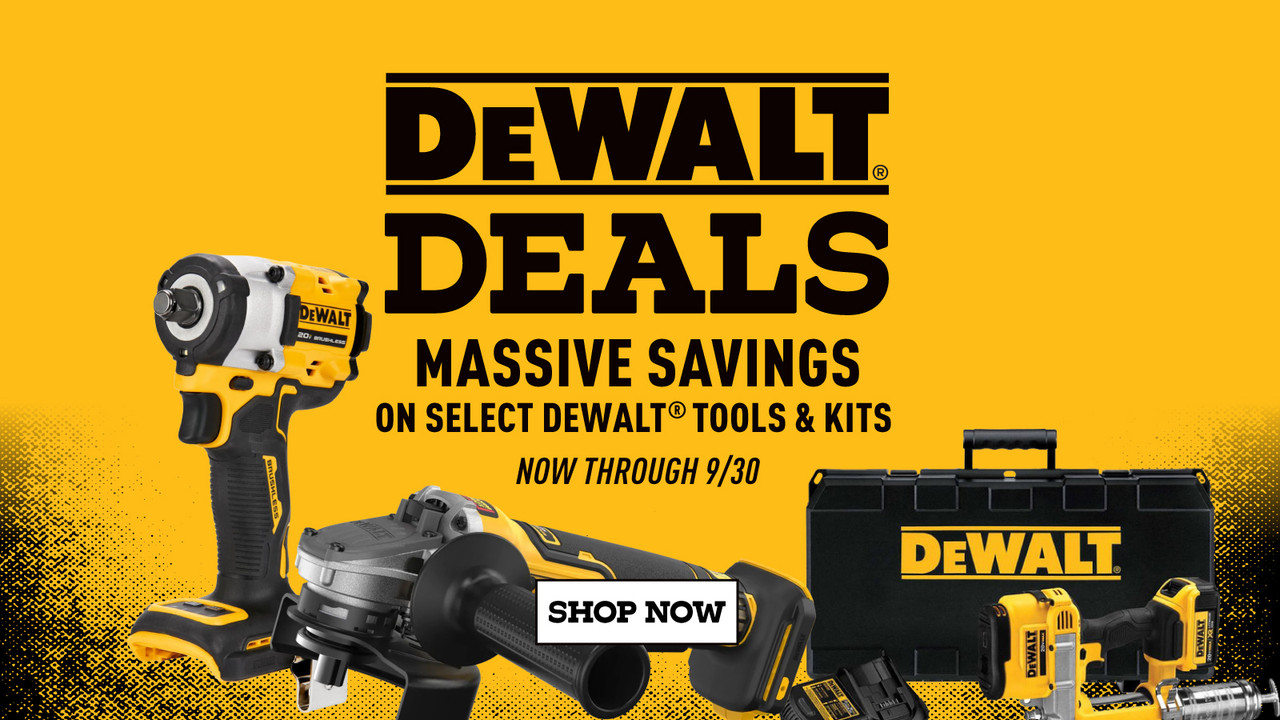 DeWalt Savings