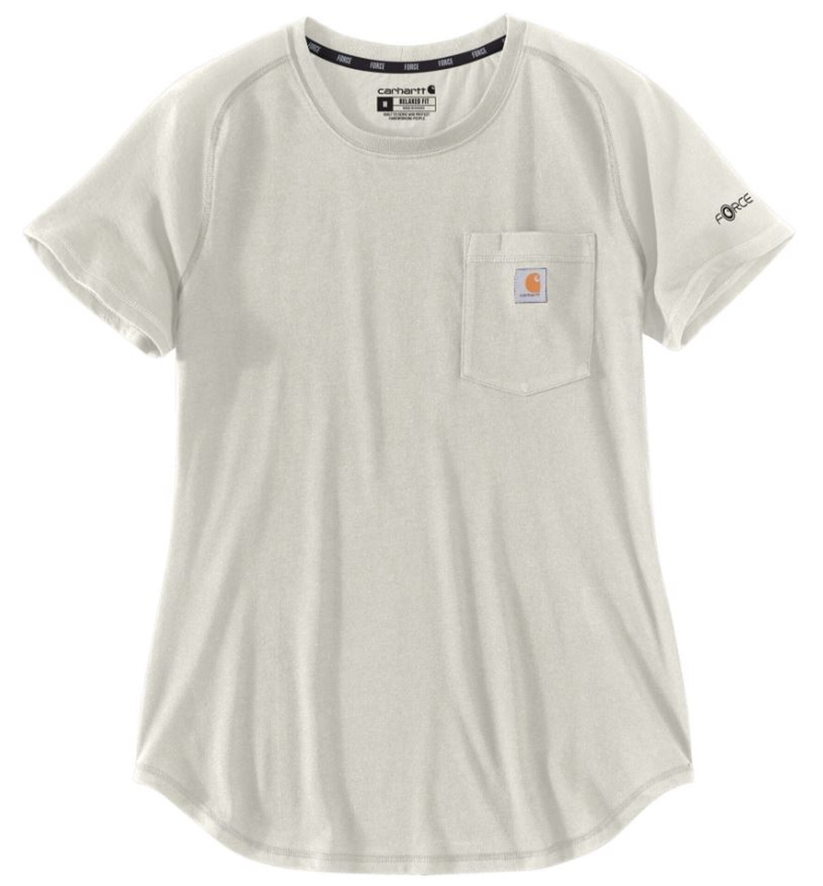 Carhartt Force Womens Relaxed Fit Midweight Pocket T-Shirt