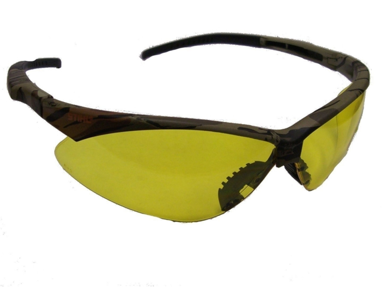 Stihl Camo Yellow Lens Safety Glasses