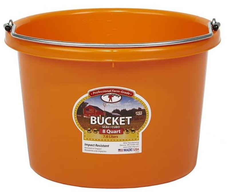 Little GIANT™ 8-Quart Orange Bucket