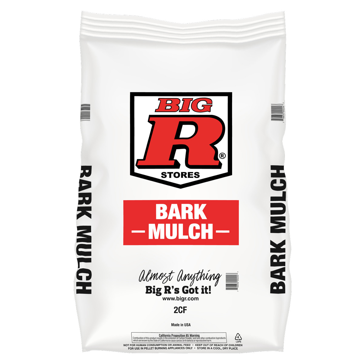 Big R Bark Mulch - 2CF