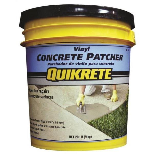 Quikrete 20lb MultiPurpose ReadyToUse Vinyl Concrete Patcher