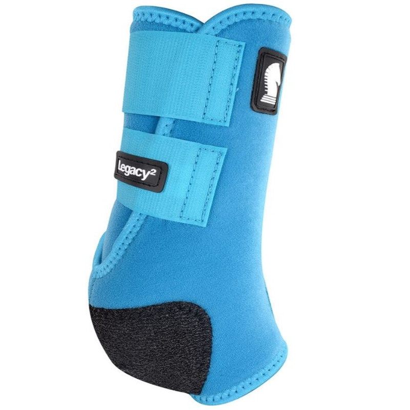 Classic Equine Legacy2 Hind Protective Boots- Black