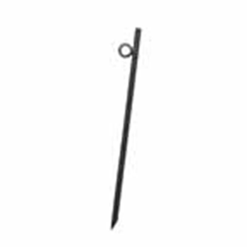 GRIP Rebar Stake with Loop 18 inch Black