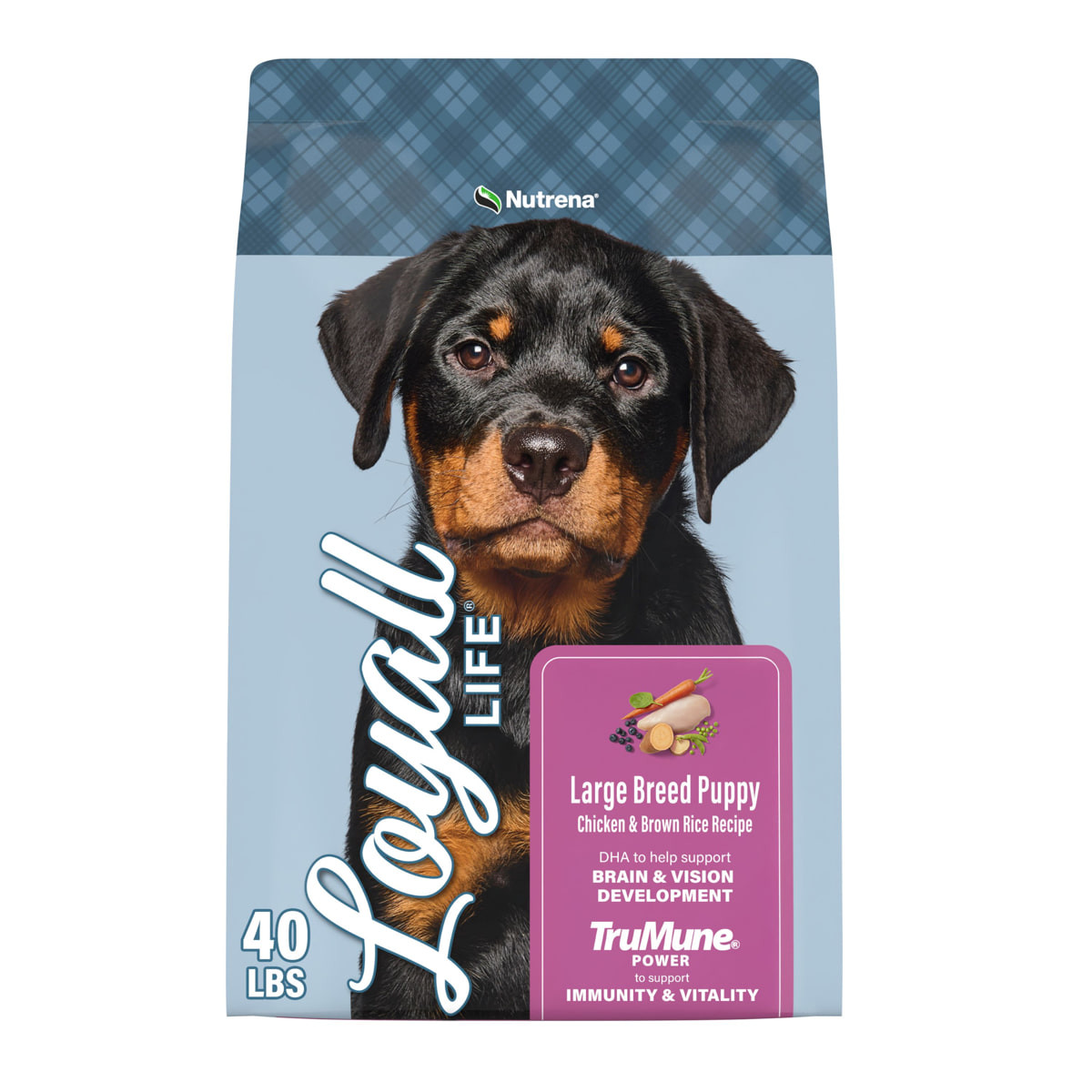 Loyall Life Large Breed Puppy Chicken Brown Rice Recipe Dog Food