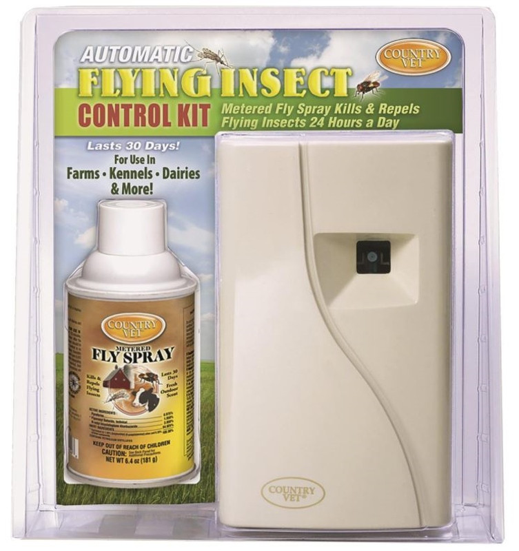 Country Vet Automatic Flying Insect Control Kit