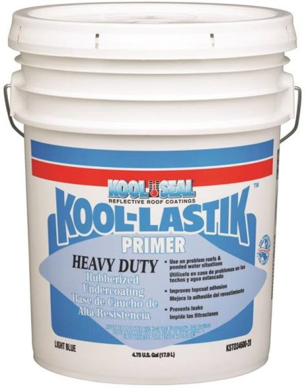 Kool Seal Heavy Duty Roof Primer and Undercoat 5 Gallon Light Blue