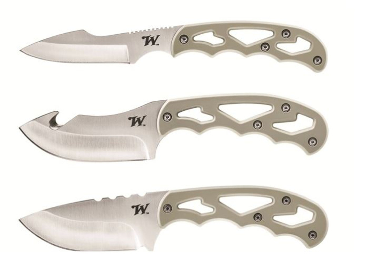 Saber-Tooth Hunter - Complete Knife Kit - (Blade Blank/Handles/Hardware)