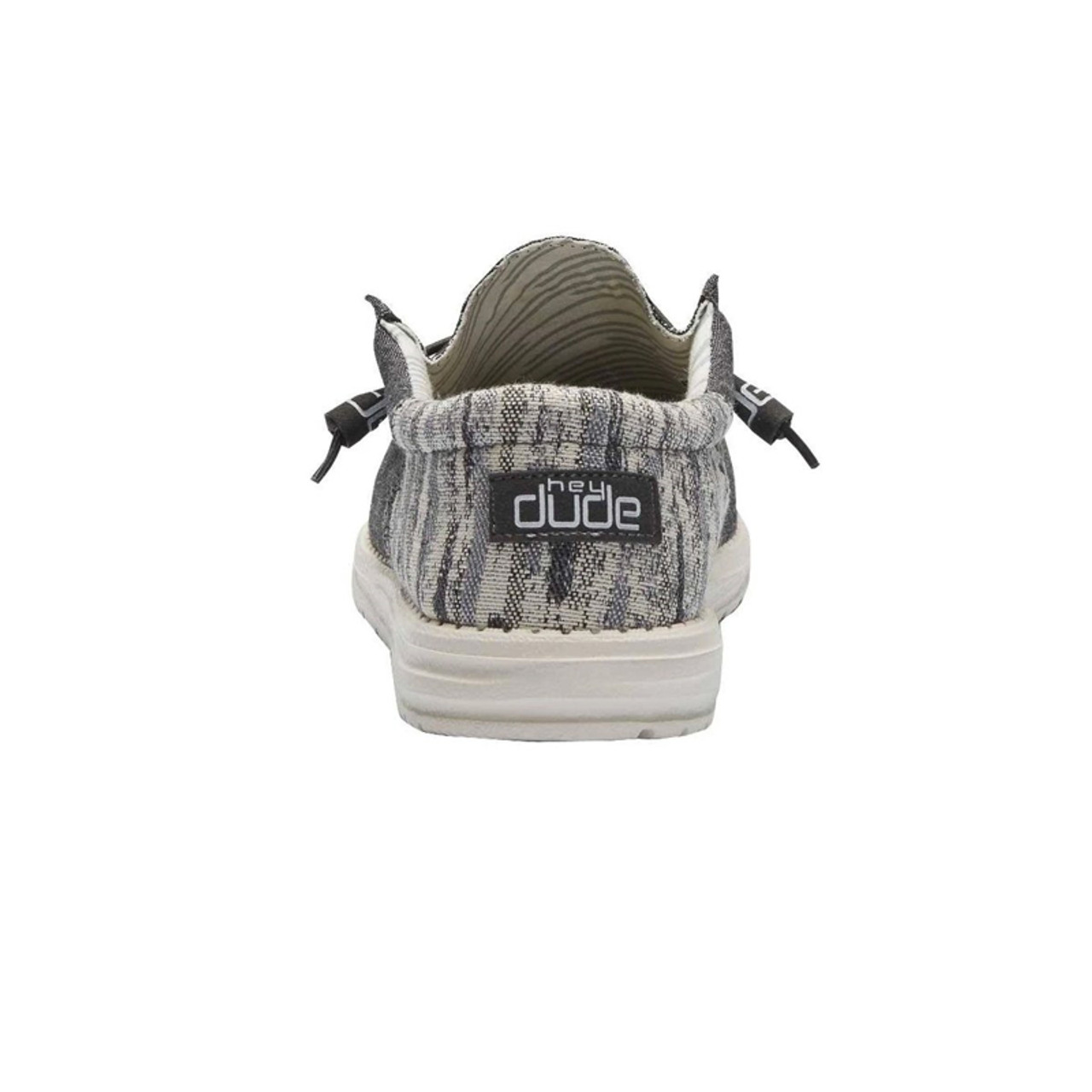 Hey Dude Wally Carbon Woven Casual Shoe